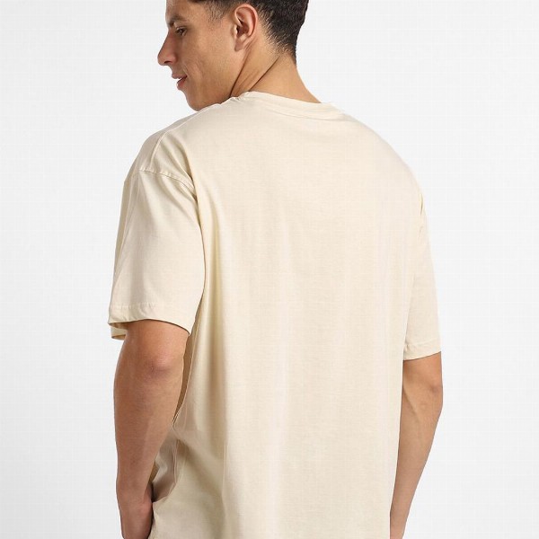 NOBERO Men Printed Oversized Fit T-shirt