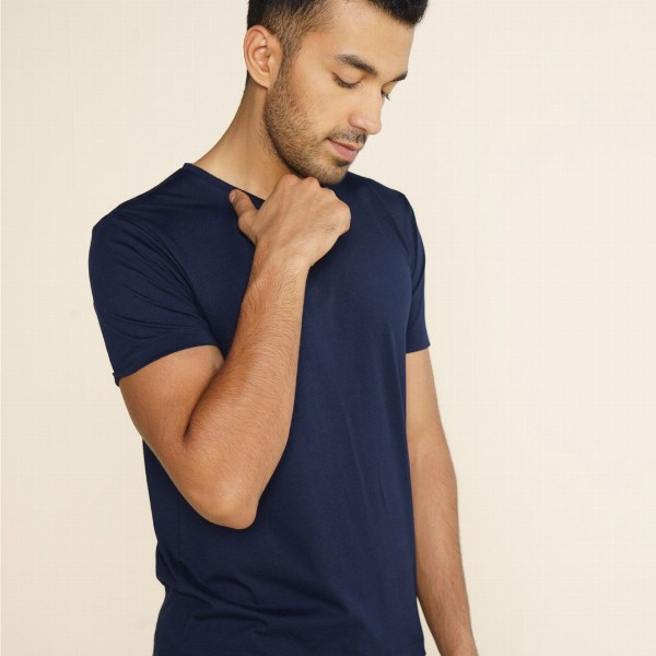 DAMENSCH Ultralight Basic Crew Pure Cotton Lounge T-Shirts