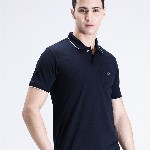Crocodile Polo Collar Slim Fit Cotton T-shirt