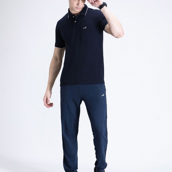 Crocodile Polo Collar Slim Fit Cotton T-shirt