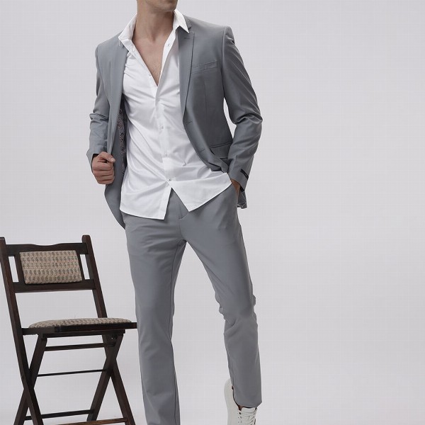 The Collection Men Classic Long Sleeve Slim Fit Formal Shirt