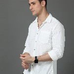 HERE&NOW Men Slim Fit Opaque Casual Shirt