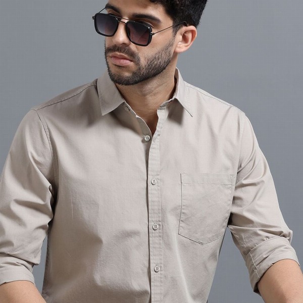 The Roadster Lifestyle Co Cotton Full Sleeve Shirts
