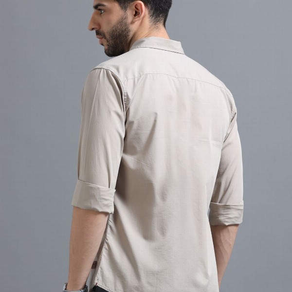 The Roadster Lifestyle Co Cotton Full Sleeve Shirts