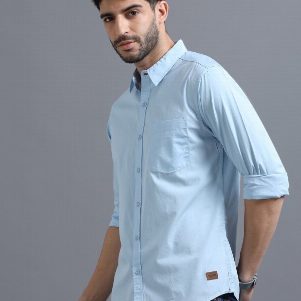 The Roadster Lifestyle Co Pure Cotton Full Sleeve Shirts