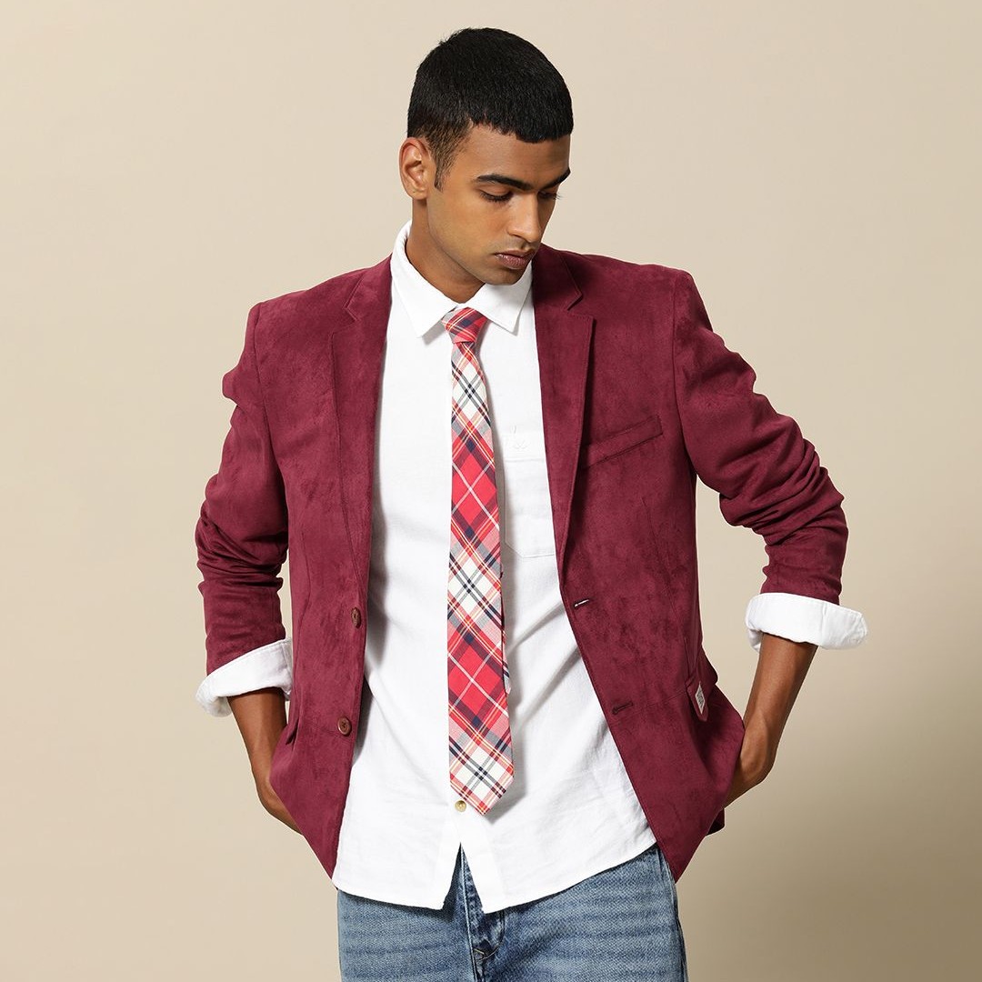 Mr Bowerbird Single-Breasted Tailored Fit Blazer