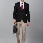 Cantabil Notched Lapel Single Breasted Blazer