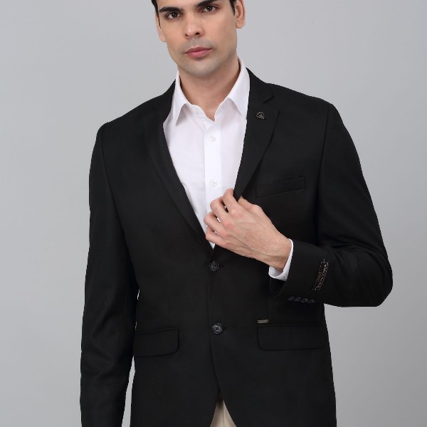 Cantabil Notched Lapel Single Breasted Blazer