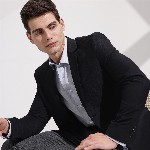 INVICTUS Men Slim-Fit Single-Breasted Smart Casual Blazer