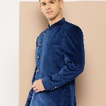 INVICTUS Velvet Finish Bandhgala