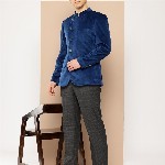 INVICTUS Velvet Finish Bandhgala